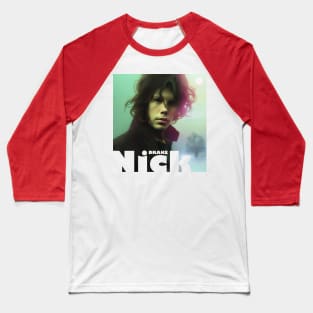 Nick Drake Pink Moon Baseball T-Shirt